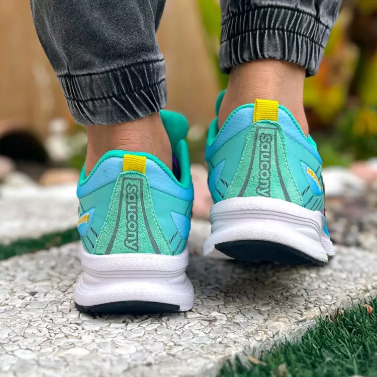 کتانی مردانه Saucony بنفش کد 25833