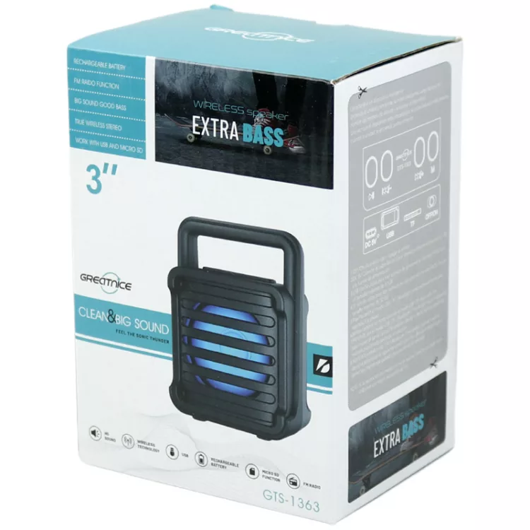اسپیکر بلوتوثی مدل GTS-1363