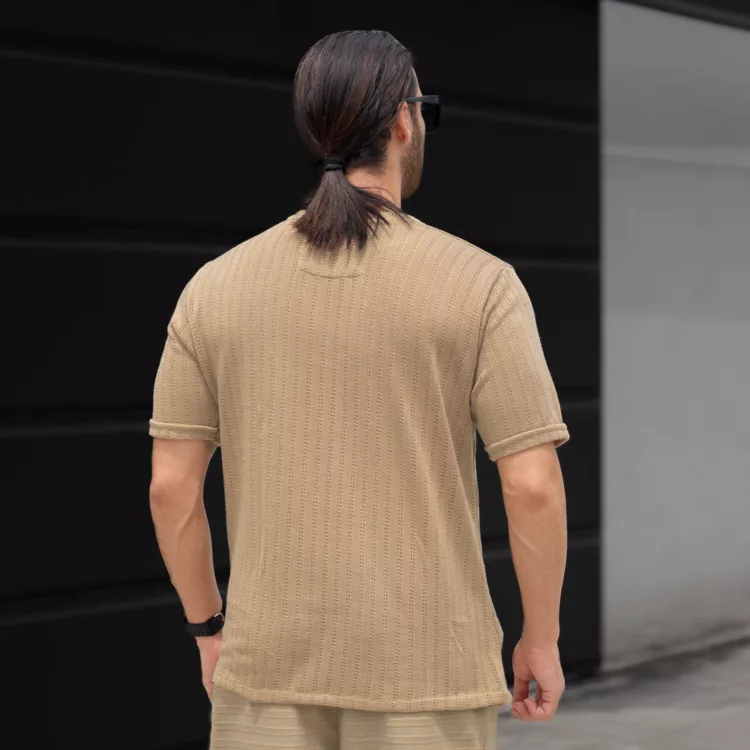 تیشرت مردانه بافتی کد 25927