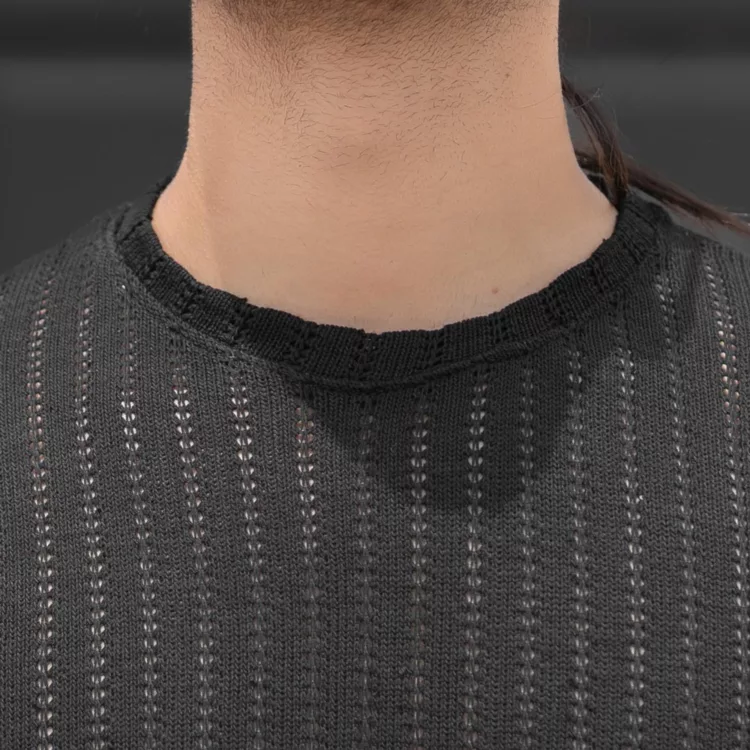 تیشرت مردانه بافتی کد 25927