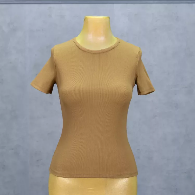 تیشرت کراپ دخترانه کد 25945