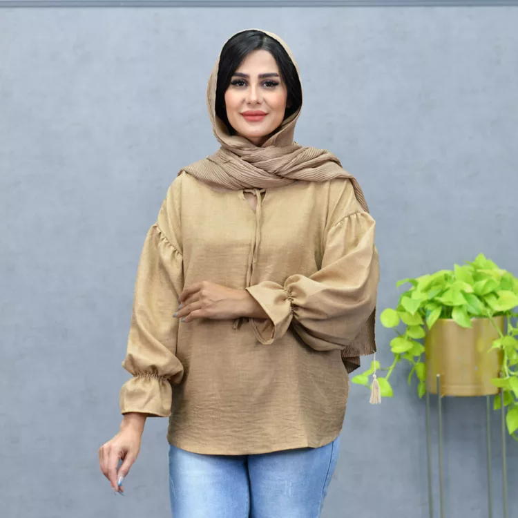 شومیز عروسکی دخترانه کد 26011