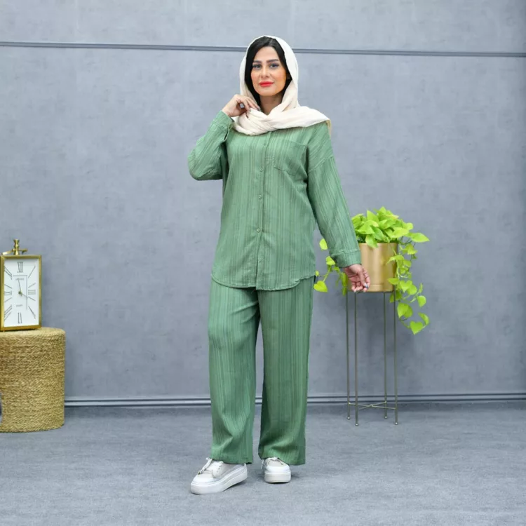 ست مانتو و شلوار دخترانه کد 25972