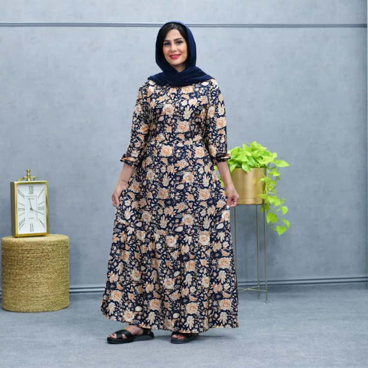 پیراهن ساحلی دخترانه کد 25997