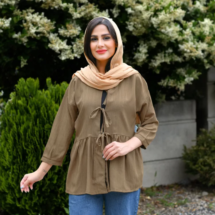 مانتو دخترانه عروسکی کد 25973