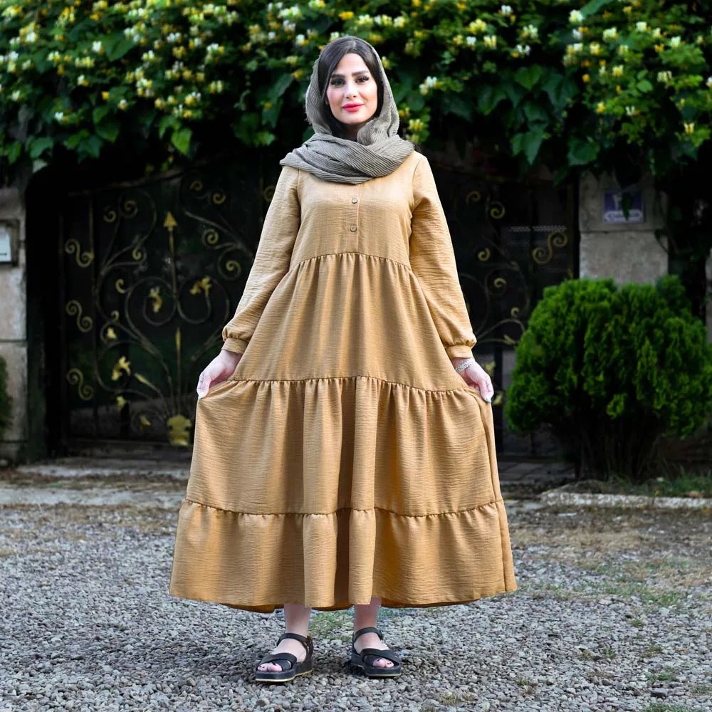 پیراهن ساحلی دخترانه کد 26015