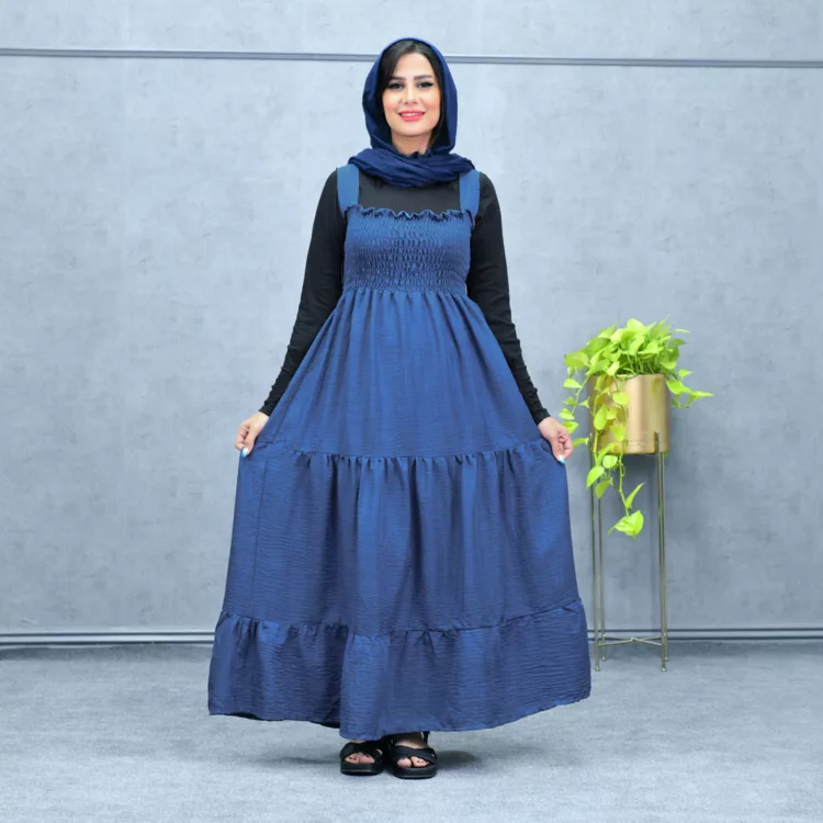 پیراهن بلند دخترانه کد 25984
