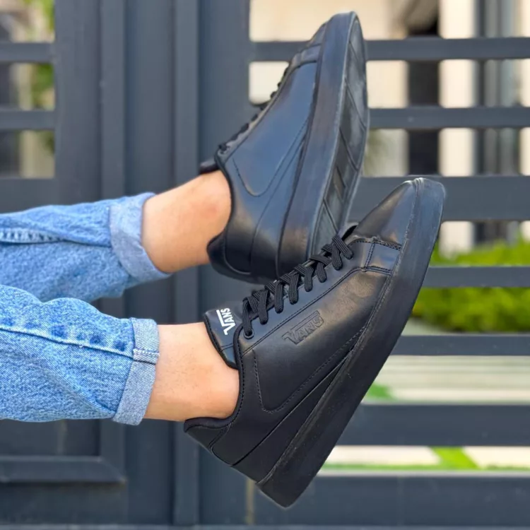 کتانی مردانه ونس مشکی کد 26179