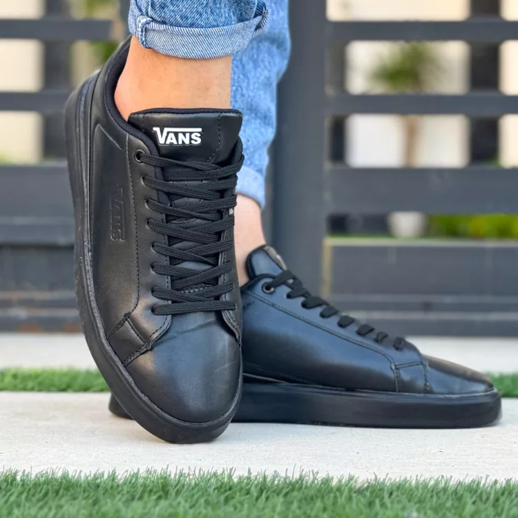 کتانی مردانه ونس مشکی کد 26179