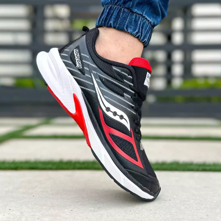 کتانی مردانه Saucony مشکی کد 25865