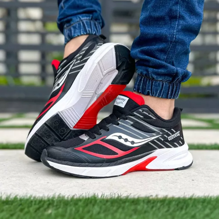 کتانی مردانه Saucony مشکی کد 25865