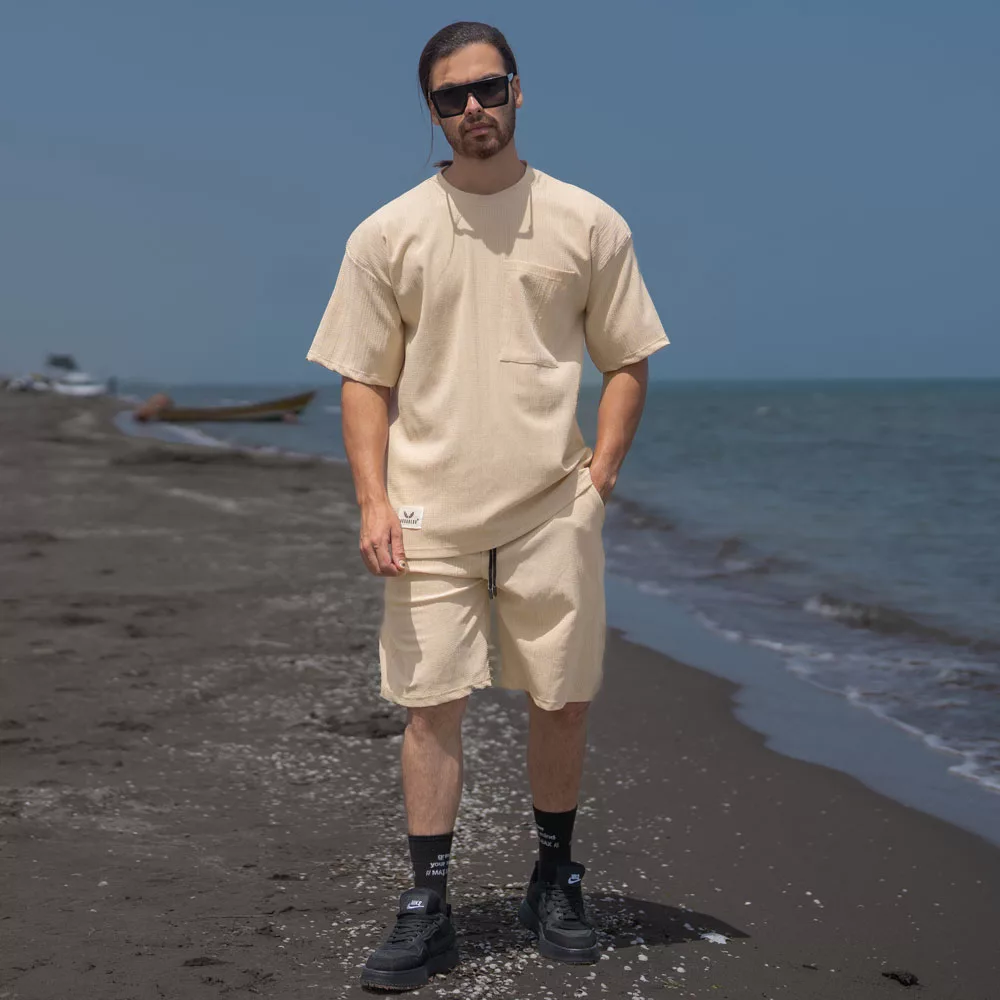 ست تیشرت و شلوارک مردانه مراکش کد 26273