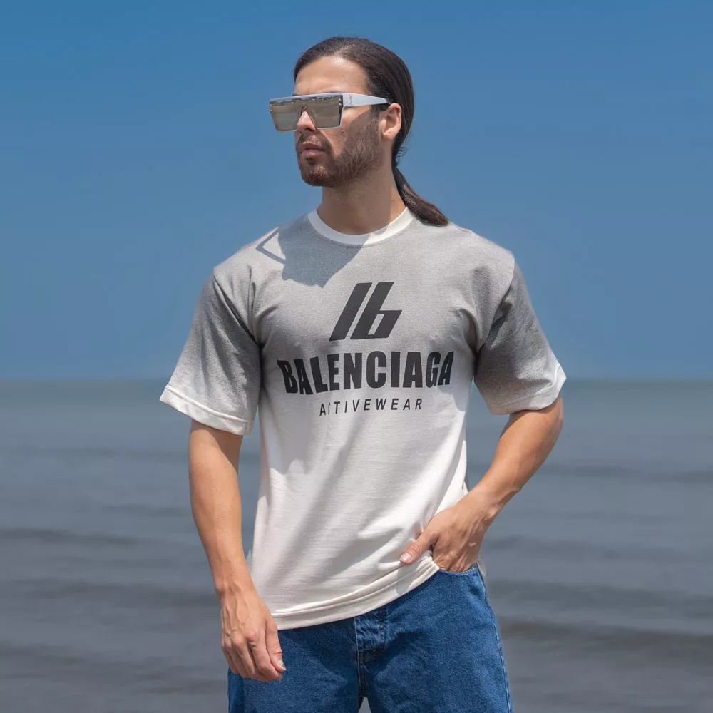 تیشرت مردانه بالنسیاگا کد 26310