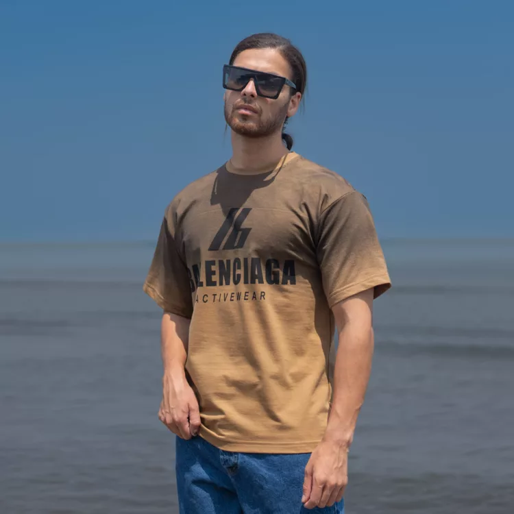تیشرت مردانه بالنسیاگا کد 26310