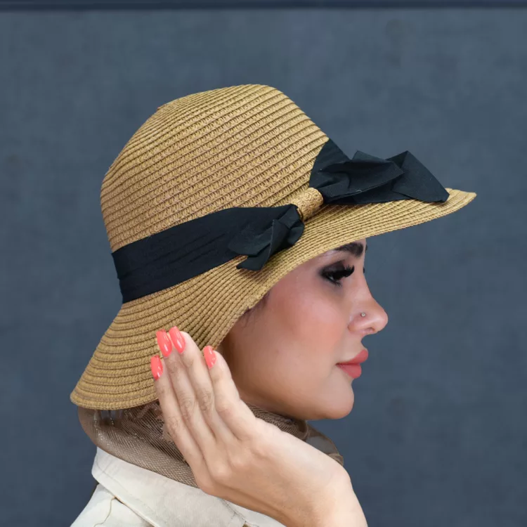کلاه حصیری دخترانه کد 26382