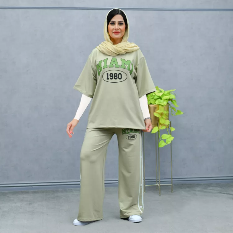 ست تیشرت و شلوار دخترانه کد 26287