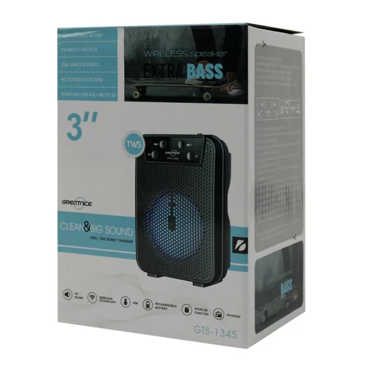 اسپیکر بلوتوثی مدل GTS-1345