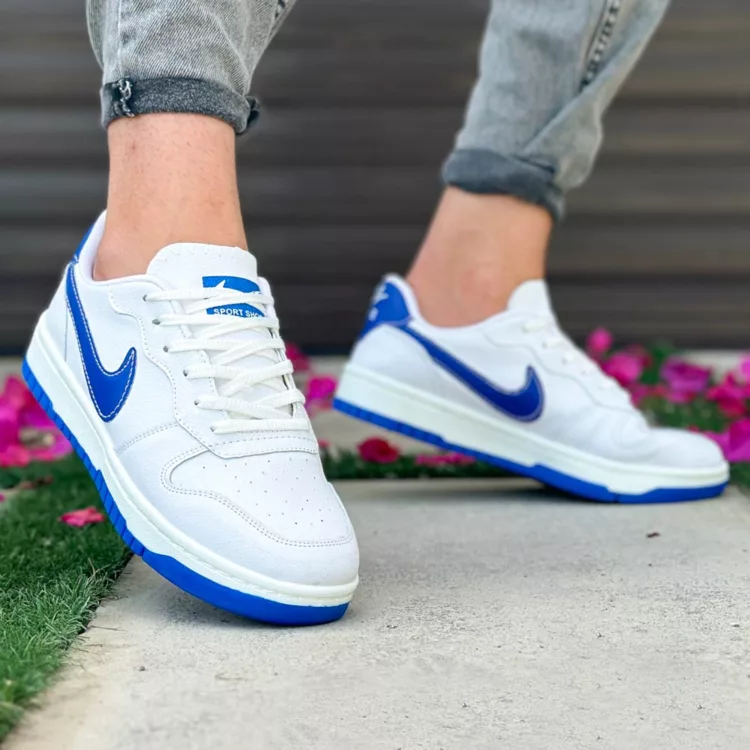 کتانی مردانه نایک سفید کد 26271