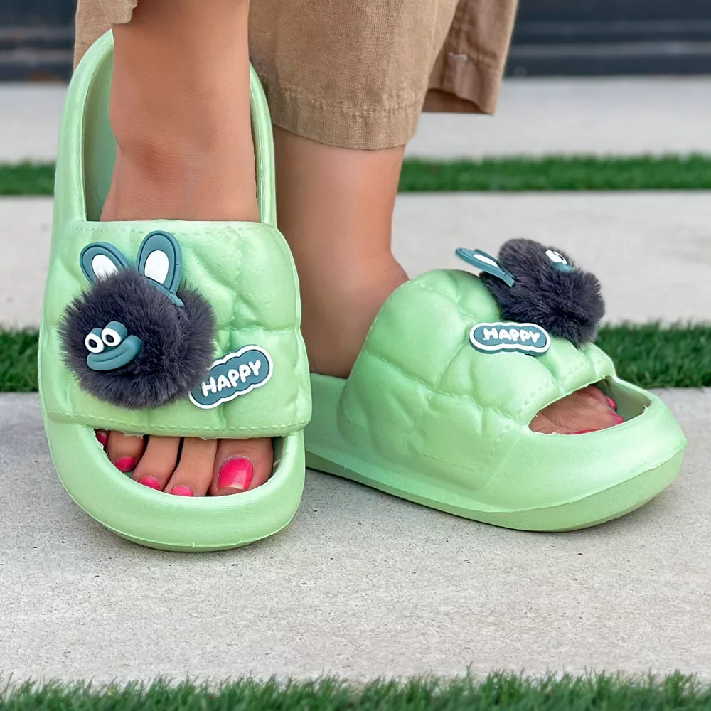 دمپایی دخترانه عروسکی کد 26356