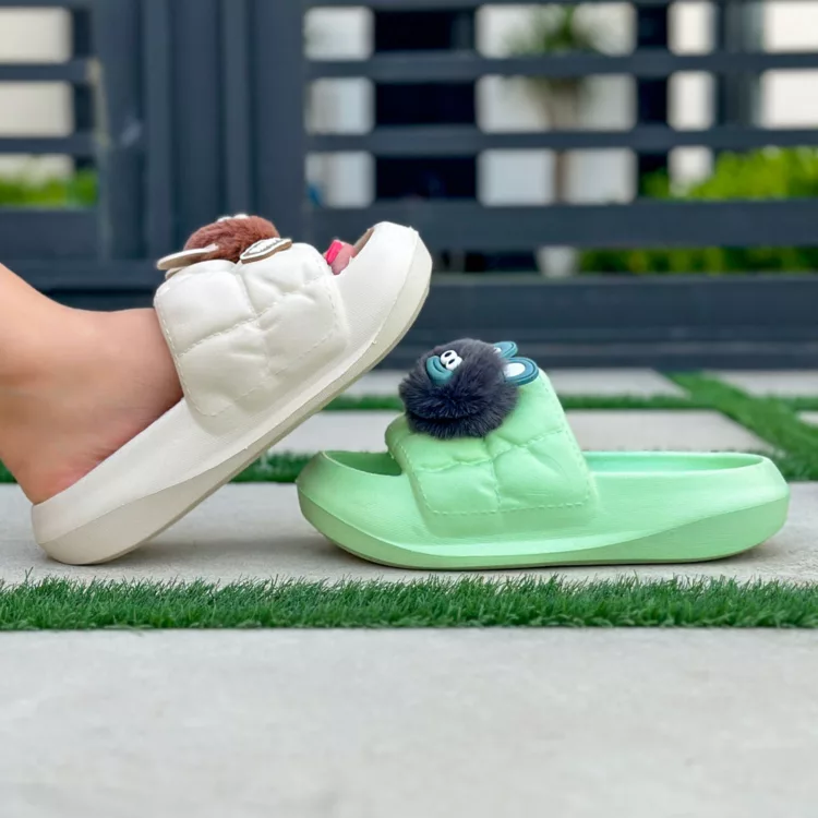 دمپایی دخترانه عروسکی کد 26356