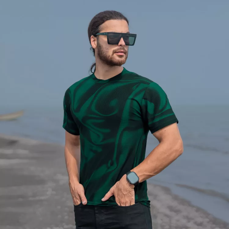 تیشرت مردانه طرحدار کد 26616
