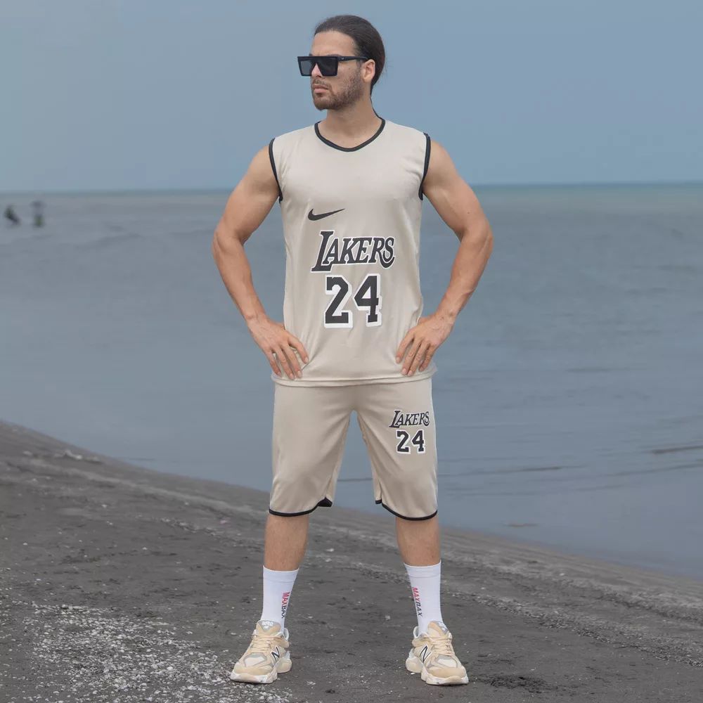 ست تاپ و شلوارک مردانه کد 25879