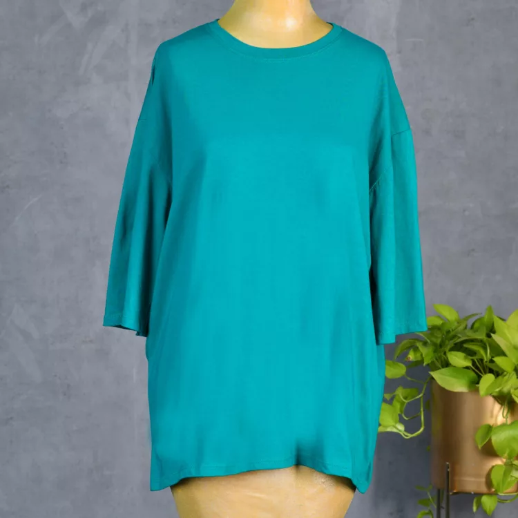 تیشرت لانگ دخترانه کد 26563