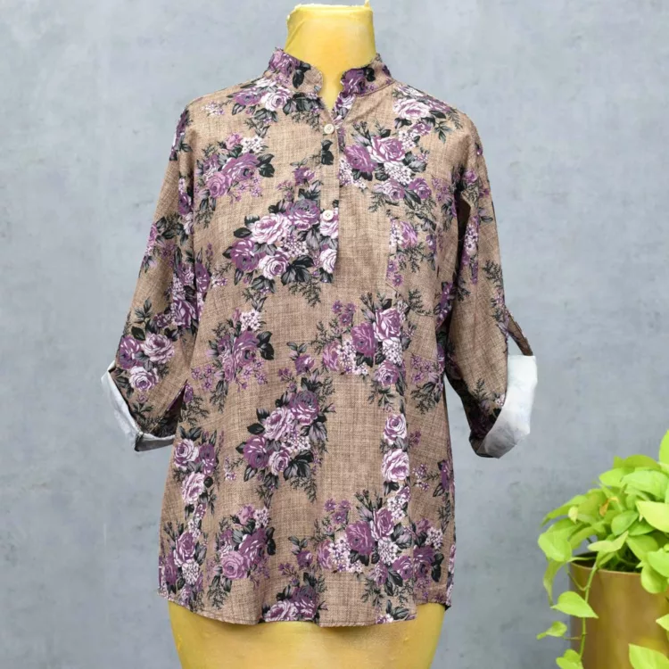 شومیز  دخترانه گلدار کد 26623