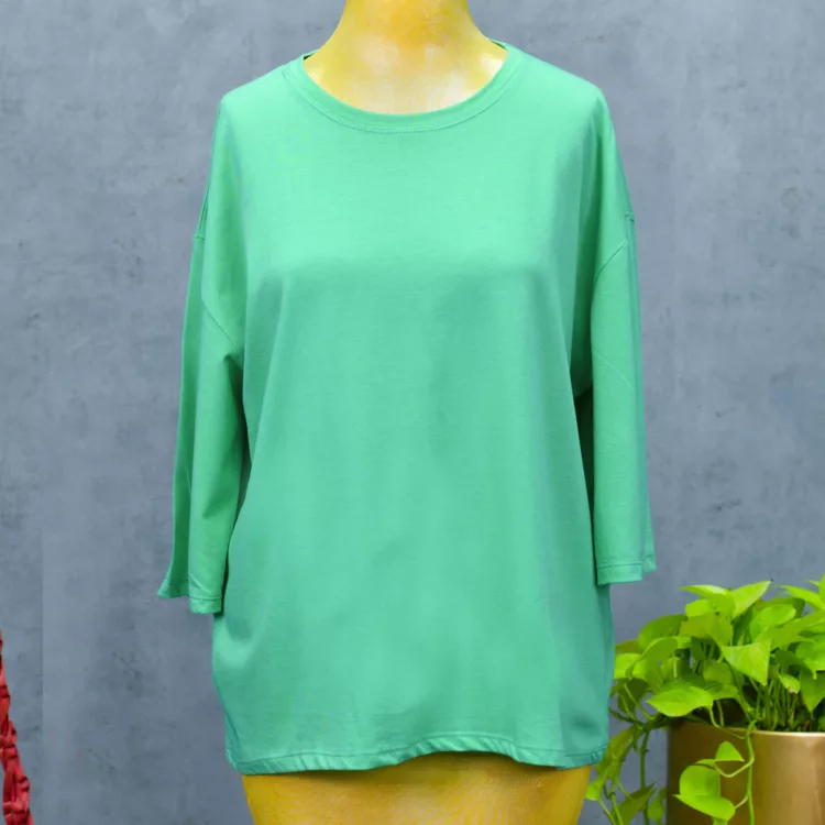 تیشرت دخترانه باکسی کد 26603