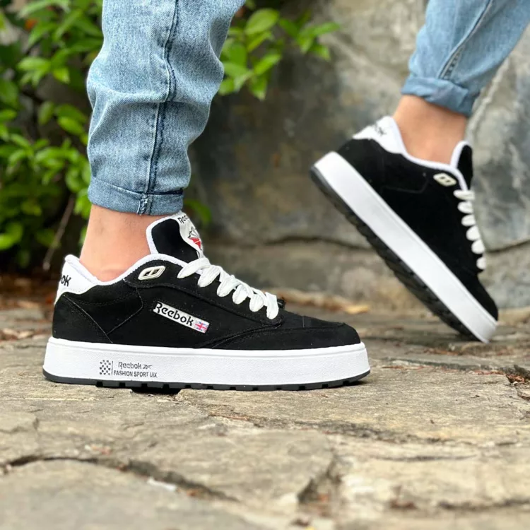 کتانی مردانه ریبوک مشکی کد 26419