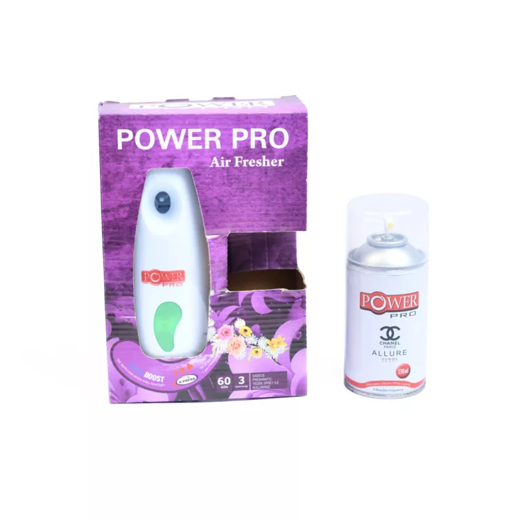 دستگاه خوشبوکننده هوا POWER PRO همراه با اسپری آلور اسپرت