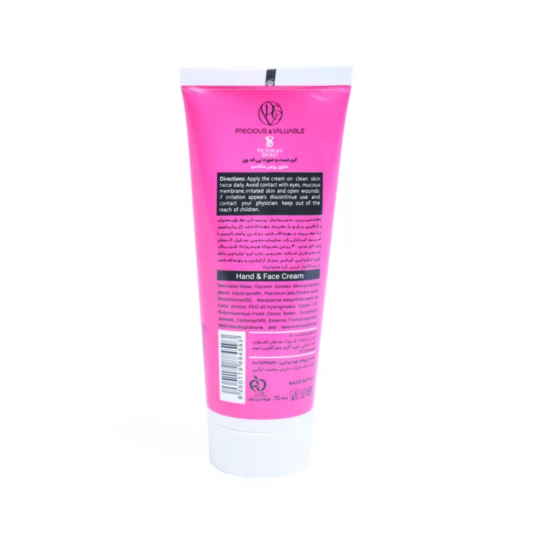 کرم مرطوب کننده معطر دست و صورت P & V با اسانس ویکتوریا سکرت