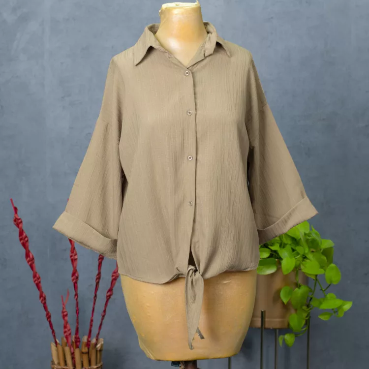 شومیز دخترانه جلو گره کد 26908