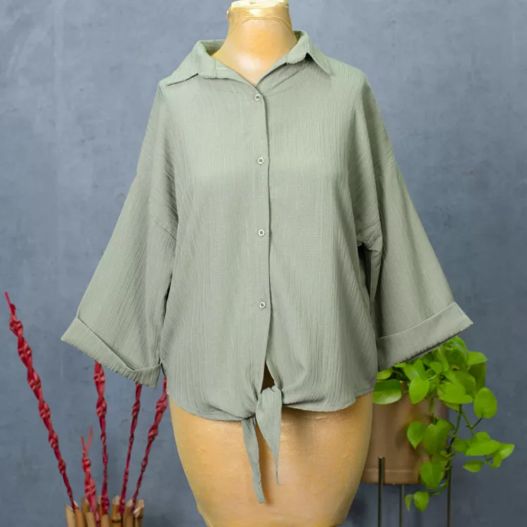 شومیز دخترانه جلو گره کد 26908