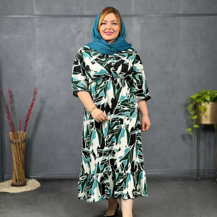 پیراهن ساحلی دخترانه کد 26876