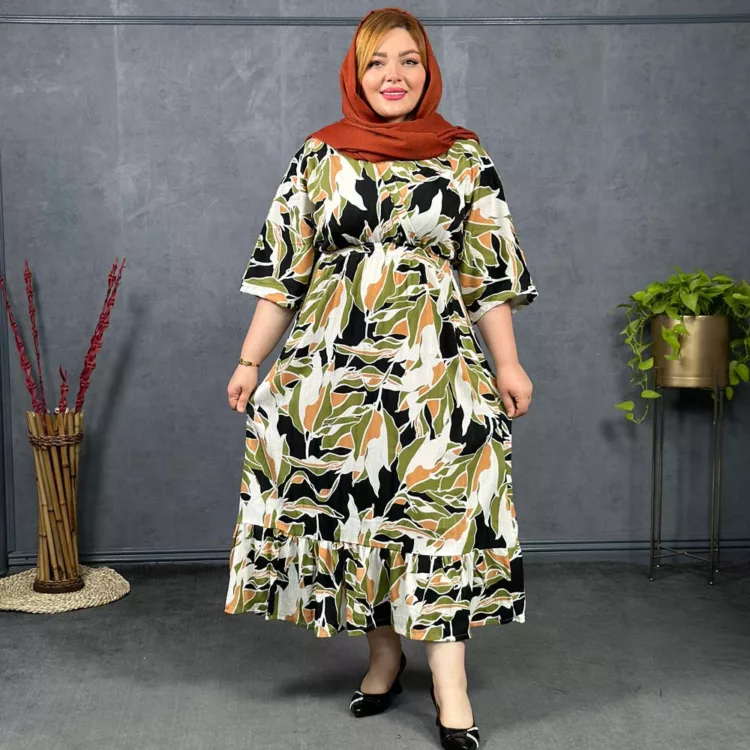 پیراهن ساحلی دخترانه کد 26876