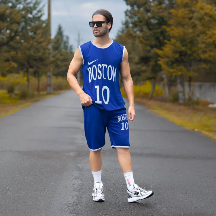 ست تاپ و شلوارک مردانه BOSTON کد 26826