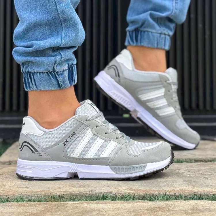 کتانی مردانه آدیداس ZX طوسی کد 26754