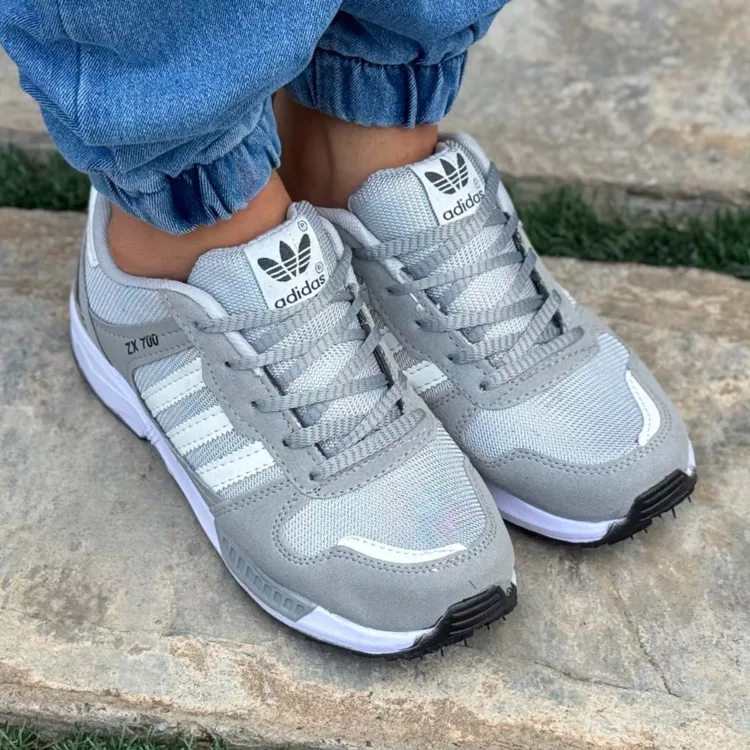 کتانی مردانه آدیداس ZX طوسی کد 26754