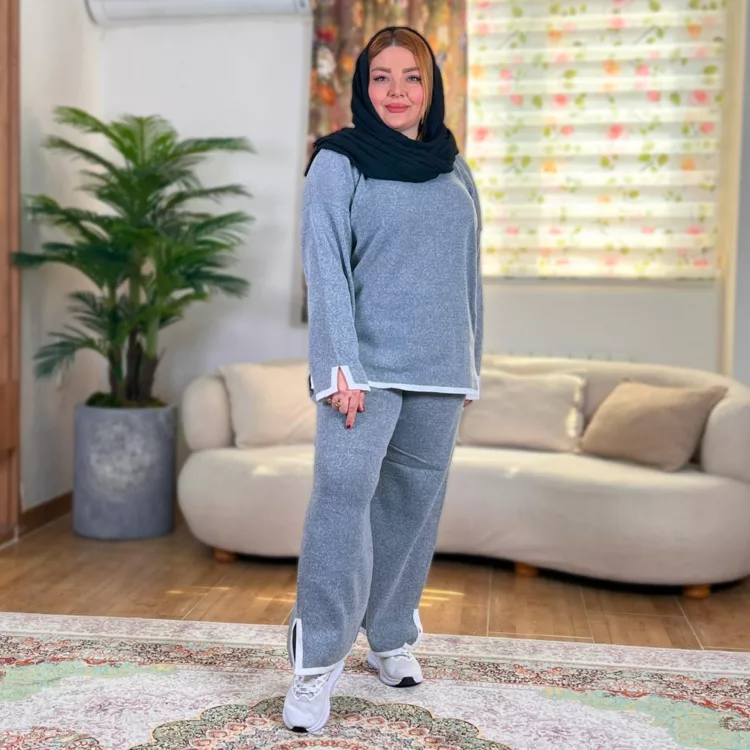 ست تیشرت و شلوار دخترانه کد 27380