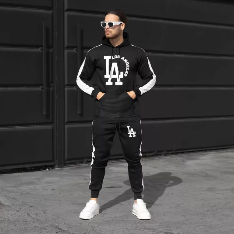 ست هودی و اسلش مردانه LA کد 27789
