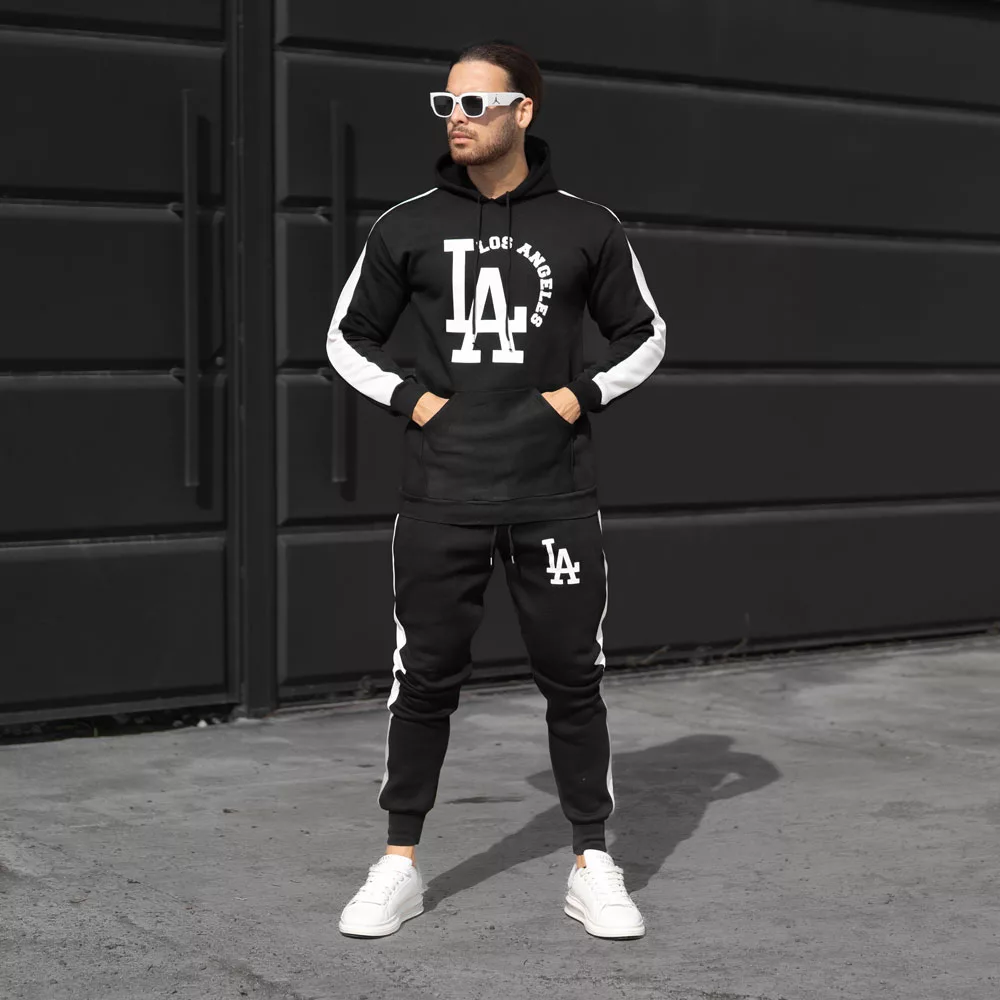 ست هودی و اسلش مردانه LA کد 27789