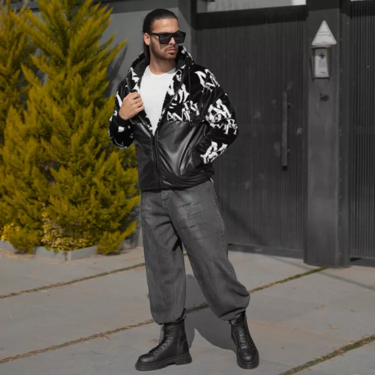 کاپشن کلاهدار مردانه امیری کد 27904