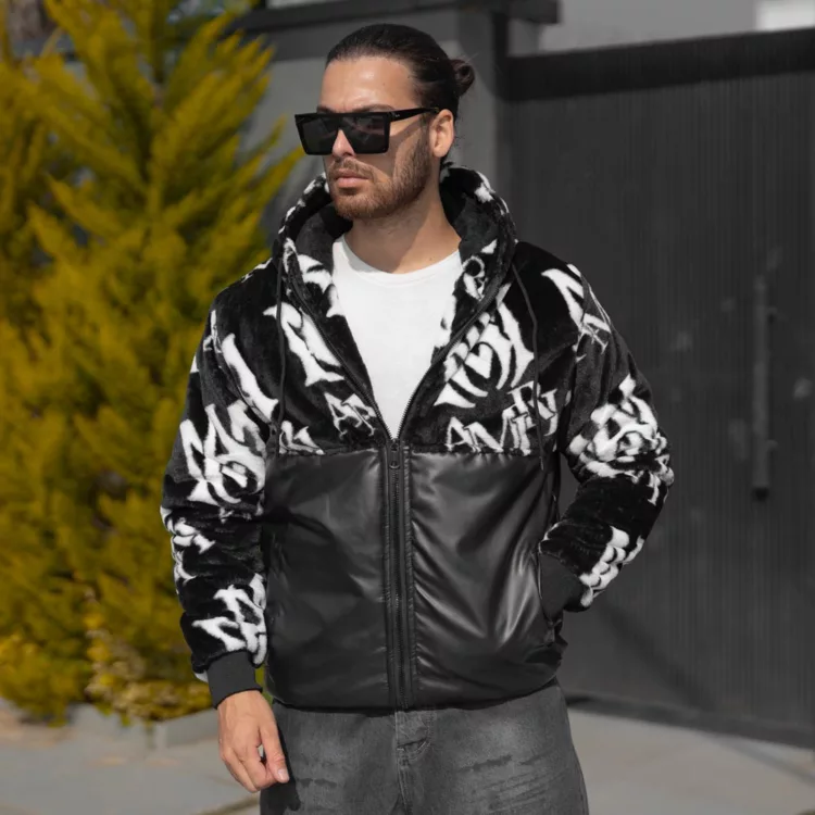 کاپشن کلاهدار مردانه امیری کد 27904