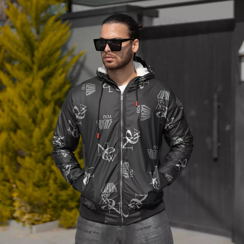 سوییشرت مردانه طرحدار کد 27908