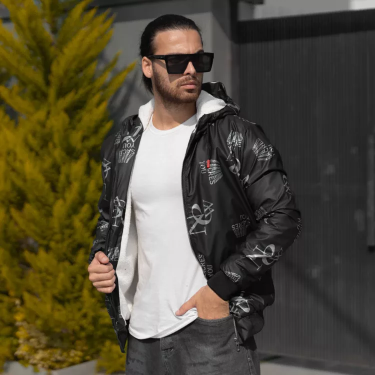 سوییشرت مردانه طرحدار کد 27908