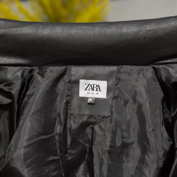 کاپشن مردانه باکسی چرم کد 27906