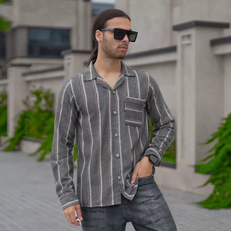 پیراهن مردانه پشمی کد 27852