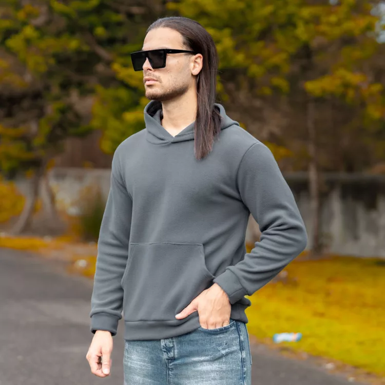 هودی مردانه ساده کد 27771