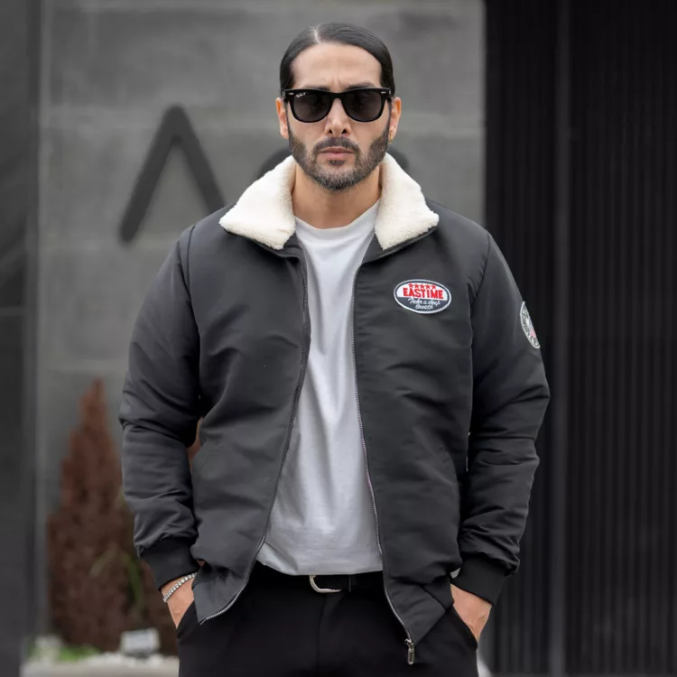 کاپشن خلبانی مردانه کد 27911